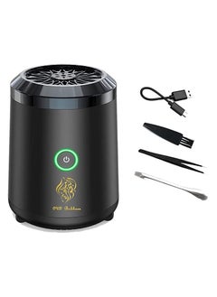 EWA Electric Oud Incense Bukhoor Burner Aroma Diffuser With Long Lasting Battery Usb Rechargeable Great Gift For Home, Car, Desert Camping And Travel  - Image 1