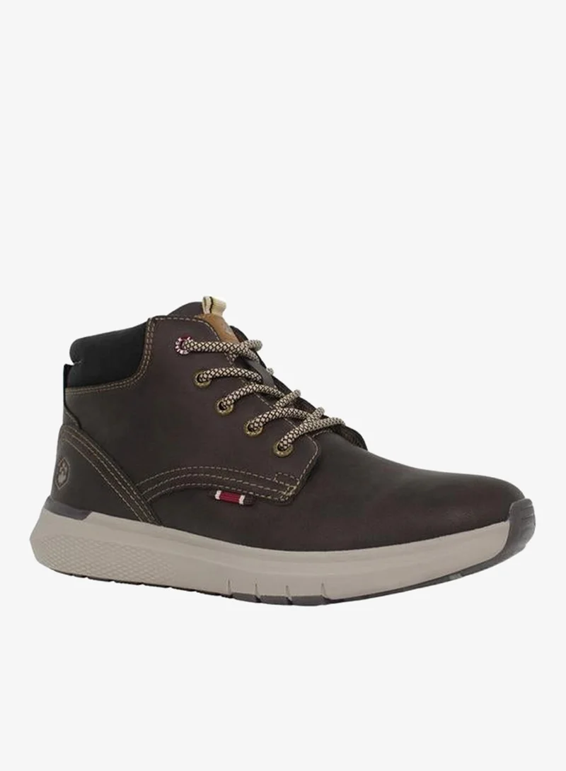 LUMBERJACK Men NEIL Textured Lace-Up Ankle Length Boots