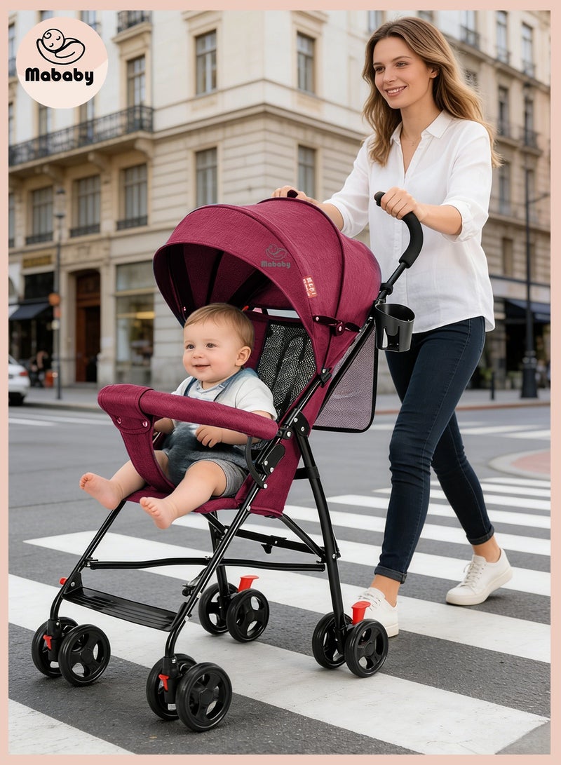 ما بيبي مريحة وتنفس للطي عربة طفل - Image 1