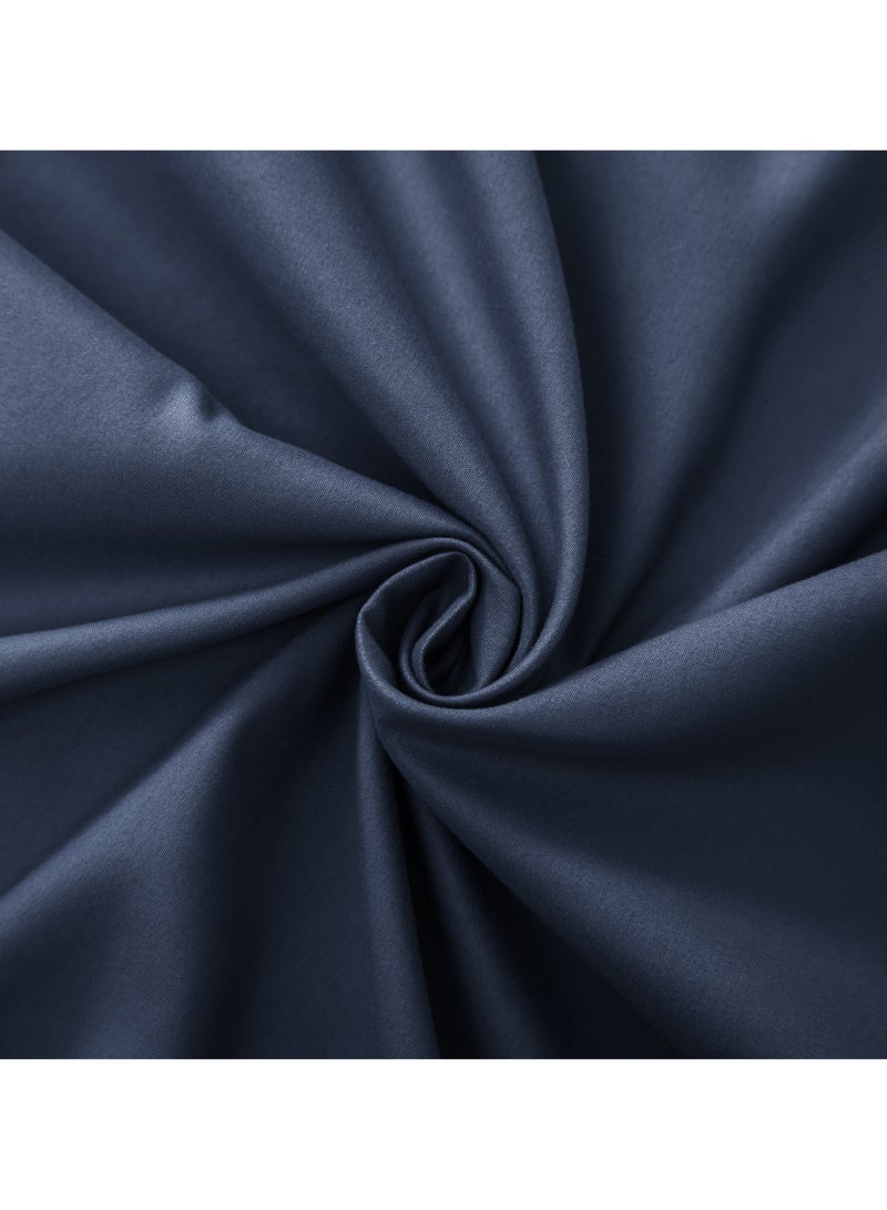 Panax Bedding Single Bed Sheets Set - 3 Piece Bedding - Brushed Microfiber - Shrinkage and Fade Resistant - Easy Care (Navy, Single) - Image 5