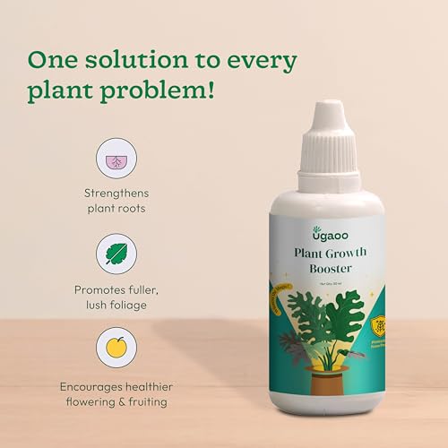 UGAOO Plant Booster for Speed Growth Combo Pack (3 x 50 ml) | Plant Growth Booster Liquid & Organic Plant Booster Liquid Fertilizer | Liquid Fertilizer for Indoor Plants Home Garden & Flower Plants - Image 3