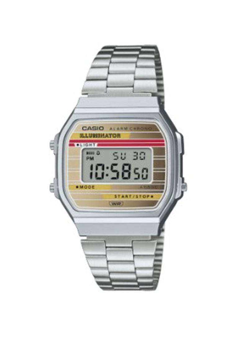 CASIO Vintage Unisex A168WEHA-9ADF Digital Wrist Watch  - Image 1
