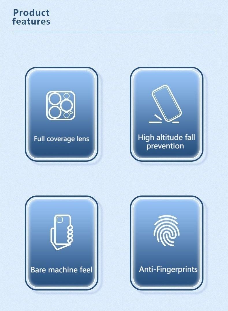 بوبو غطاء حماية سيليكون لهاتف آيفون 13 برو ماكس 6.7 بوصة - Image 3