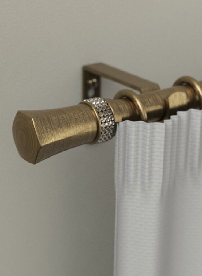 ميكاسا جوبتير عمود ستارة قابل للتمديد مصمم بدقة و بأسلوب انيق كلاسيكي باللون القصديري و بطول 120-210سم SACO.MP.16YF159.160.PE - Image 2