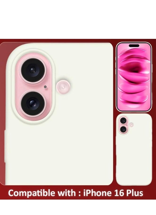 Raxoom Liquid Silicone Case for iPhone 16 Plus - Ultra Slim Design with Soft Anti-Scratch Microfiber Lining & Drop Protection - Image 4