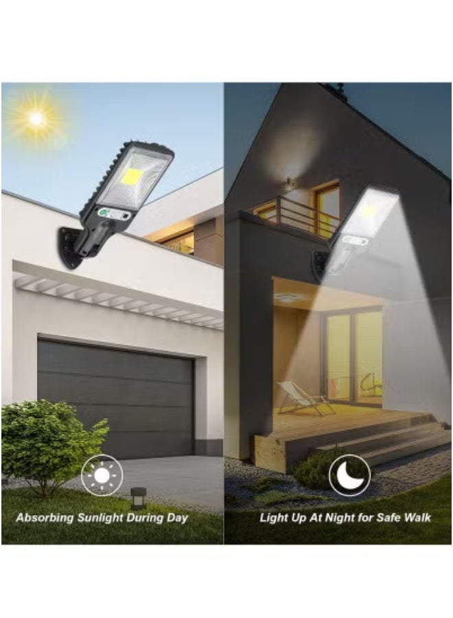 TIGER 18 LED Solar Powered Outdoor Street Light with PIR Motion Sensor – IP44 Waterproof Solar Wall Lamp for Garden, Yard, Fence, Driveway & Pathway – 3 Smart Lighting Modes (Motion/Dim/Constant), 1200mAh Battery, Auto On/Off, Energy-Efficient Outdoor Security Lighting - Image 5