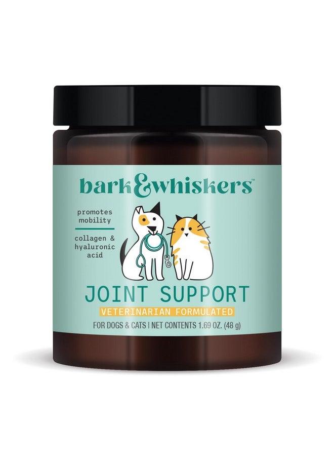 Dr. Mercola Dr. Mercola Bark & Whiskers Joint Support for Dogs & Cats, 1.69 Oz. (48 g), Collagen & Hyaluronic Acid, Promotes Mobility, Veterinarian Formulated, Non-GMO  - Image 1