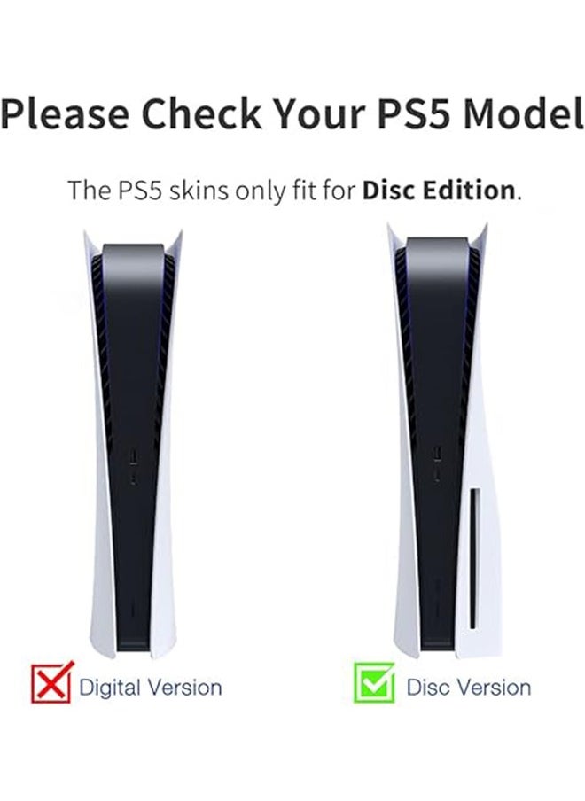 Colorskin Sony PS5 Disc Edition Console and Controller Accessories Cover Skins Controller Skin Gift Skins for PS5 Vinyl Decal Cover for Playstation 5 Controller Console Full Set PS5 Spider Man and Venom Skin  - Image 3