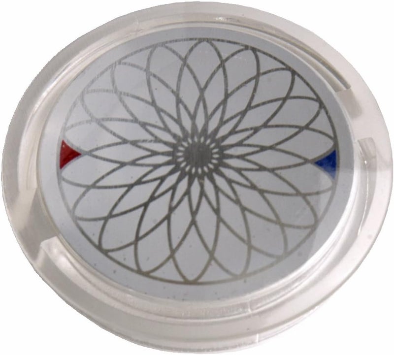 88818 Single Handle Index Button for Moen Faucets, Clear