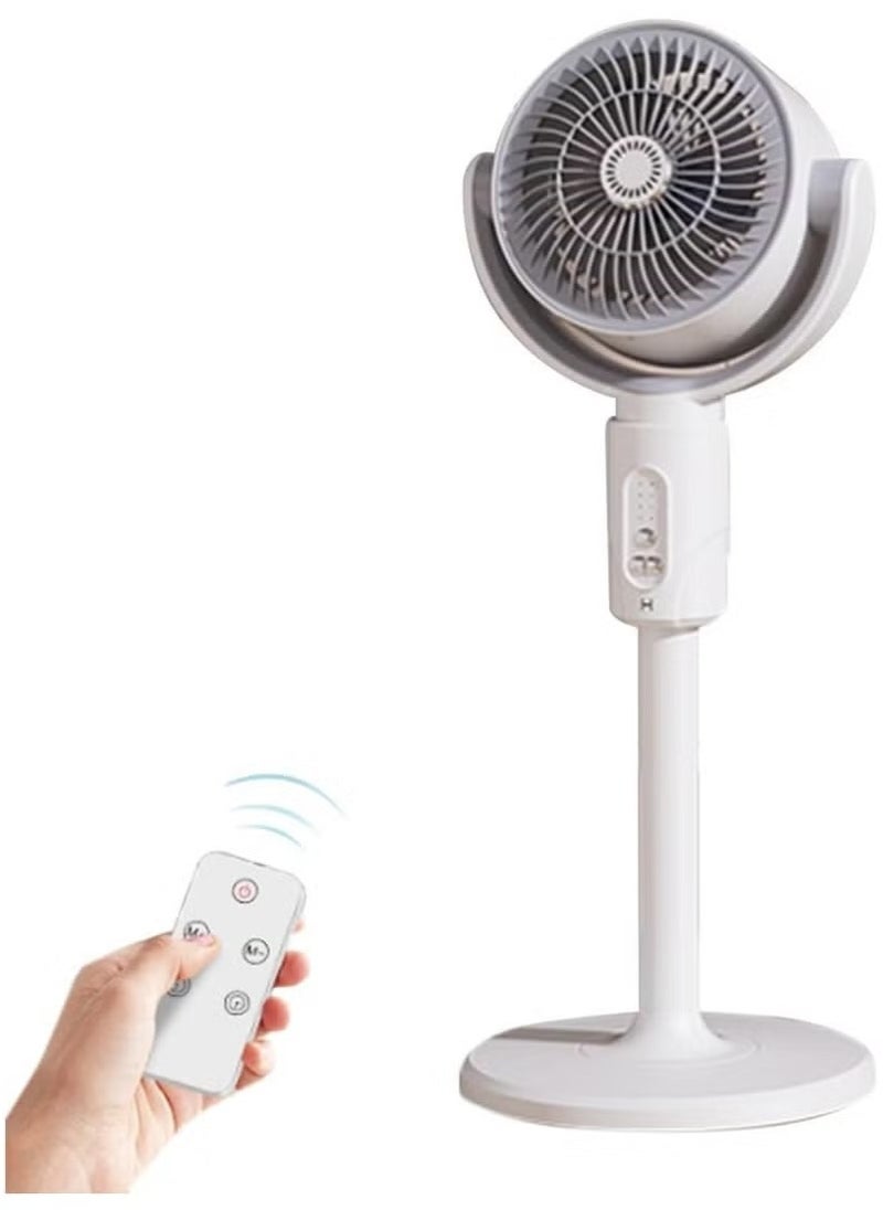 ACLIX Silent Tower Fan With Remote Control Powerful Fan 360 Circulation Quiet And Powerful Floor Fan Smart Oscillating Fan 5 Wind Speeds 8 Speed Intelligent Timing Adjustable Height Standing Fan  - Image 5