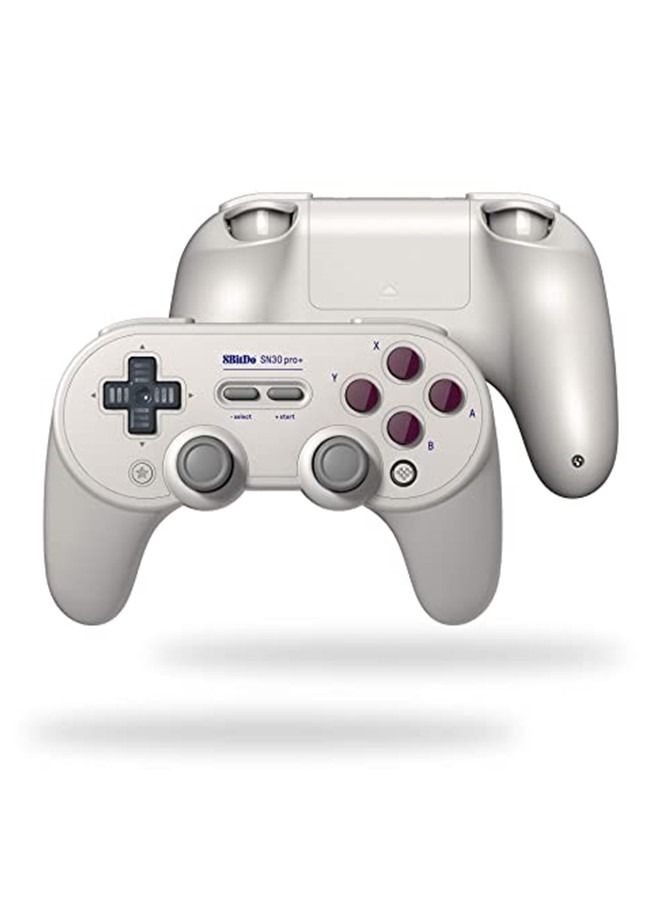 8Bitdo Sn30 Pro+ Bluetooth Controller Wireless Gamepad for Switch, PC, macOS, Android, Steam and Raspberry Pi (G Classic Edition) - Image 2