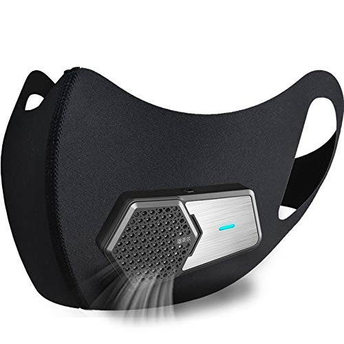 Rsenr Fashion Maskes with Fan for Running Outdoor Sports - Image 1