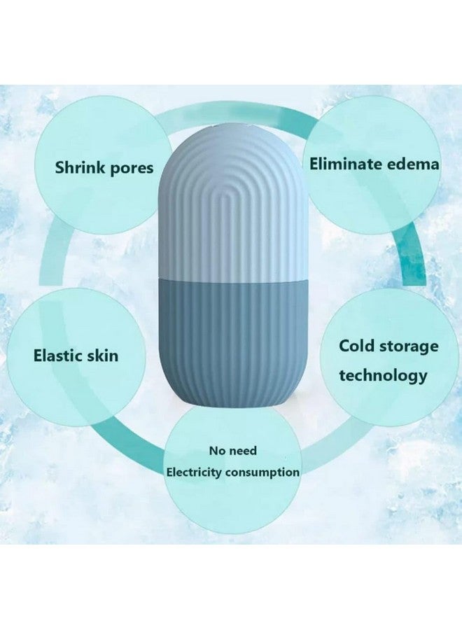 Meliora Ice Face Roller Silicone Facial Cube for Eyes Neck Massage Remove Dark Circle Pore Shrink Face Beauty Skin Care Ice Mould - Image 2