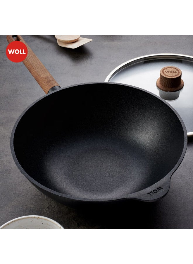 Woll German Imported Non-stick Wok, Uncoated, less, For Home Cooking, Compatible With Induction Cookers - Image 5
