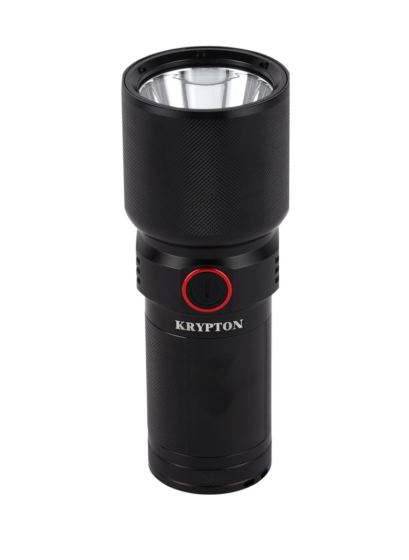 KRYPTON - Krypton LED Flashlight with Power Bank- KNFL5457 25W, 3000 LM, Perfect for Indoor and Outdoor Use, 15 Hours Working - Image 1