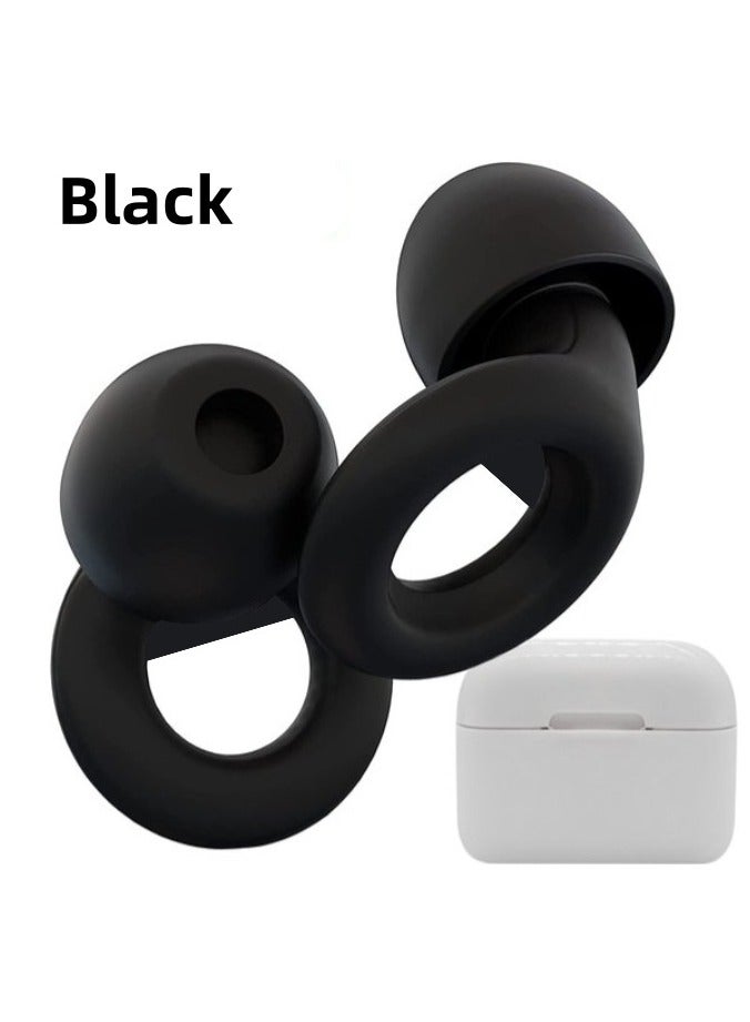 Generic 2 Ear Plugs – Ultra-Comfy Reusable Noise-Reducing Earplugs for Sleep, Deep Focus, Travel, Noise Sensitivity | Flexible Hearing Protection 