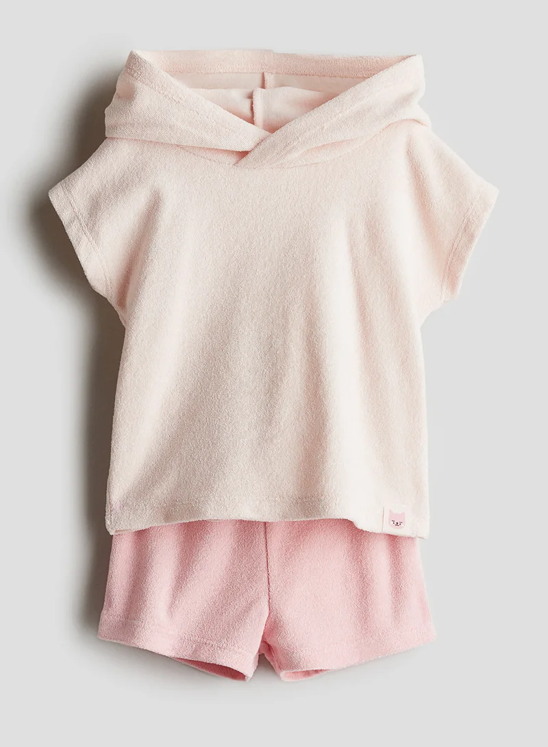 H&M Kids Hoodie & Shorts Set
