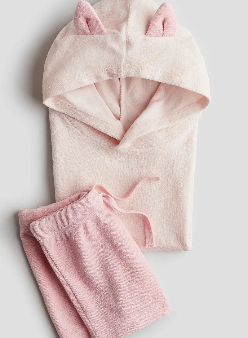H&M Kids Hoodie & Shorts Set