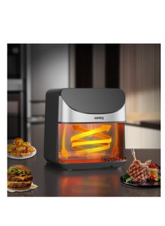 Air Fryer Essentials Vision, 8L Capacity, 10 Cooking Presets with Clear Window and Light, ProCyclone Technology,1700 Watts - pzsku/Z1810F925C8D3893C245FZ/45/_/1724230098/e37ce3d4-95ec-4865-befe-87adfaca7512