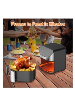 Air Fryer Essentials Vision, 8L Capacity, 10 Cooking Presets with Clear Window and Light, ProCyclone Technology,1700 Watts - pzsku/Z1810F925C8D3893C245FZ/45/_/1724230173/be722ba1-def8-496b-b1b9-93ad74744484