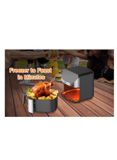 Air Fryer Essentials Vision, 8L Capacity, 10 Cooking Presets with Clear Window and Light, ProCyclone Technology,1700 Watts - pzsku/Z1810F925C8D3893C245FZ/45/_/1724230410/31d21b15-0bc7-4b14-8303-cfbf65edd7e7