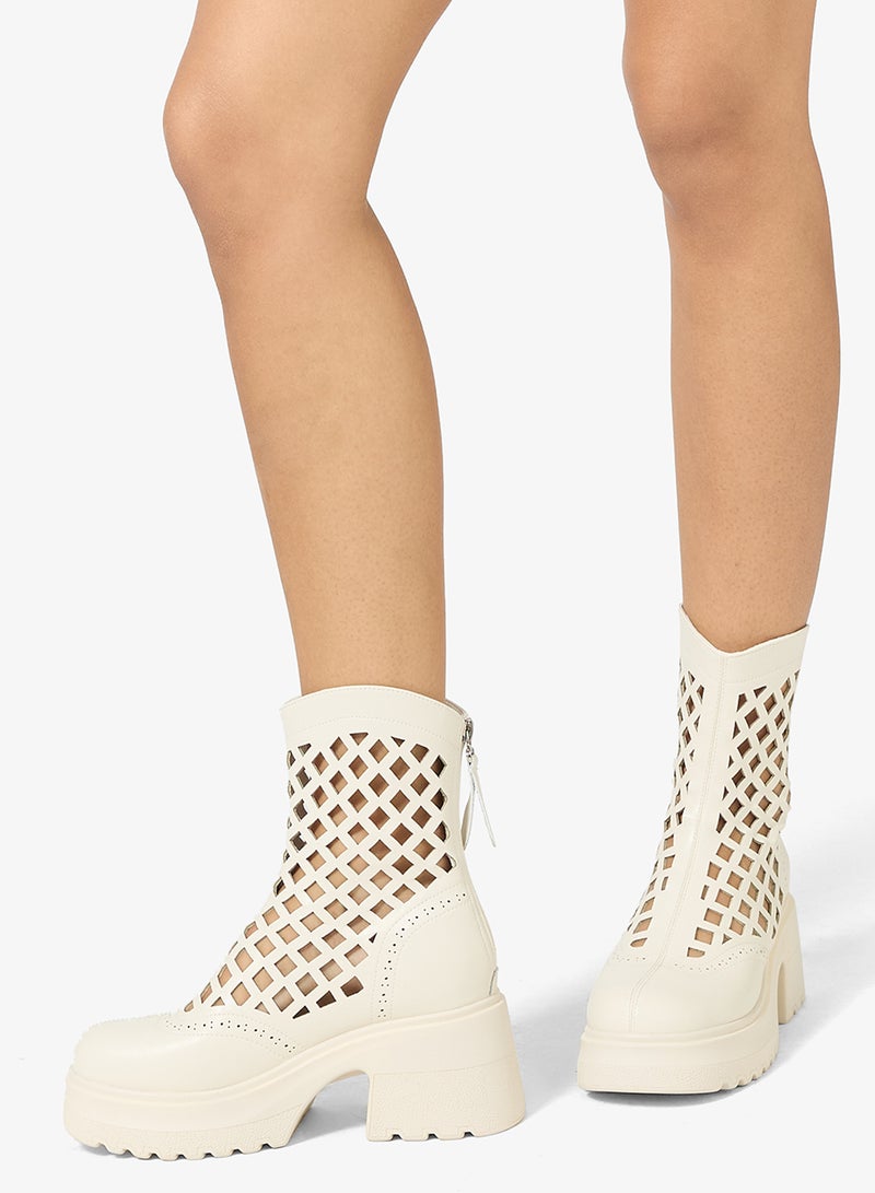 جينجر بوت للكاحل مقصوص بالليزر - Image 5