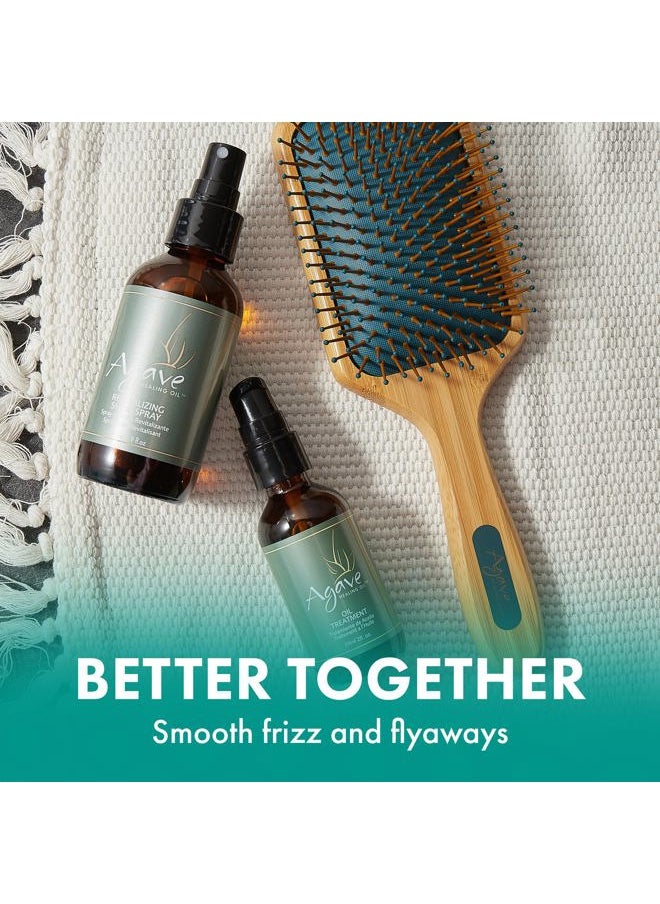 Agave HEALING OIL Agave Healing Oil Treatment Hydrating & Smoothing Hair Oil for Frizz Control & Shine 3.75 fl oz  - Image 5