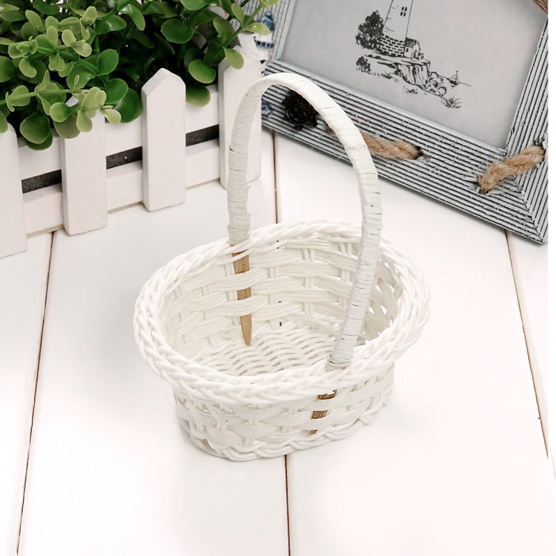 3 Pcs Pastoral Style Flower Baskets Storage Basket Flower Arrangements - Image 4