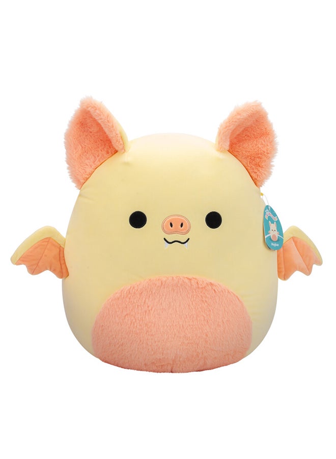 Squishmallows Large Plush 16 inch Meghan Cream and Pink Bat with Fuzzy Belly Officially Licensed Kellytoy Plush Toy Colorful Soft Gift for Kids Girls & Boys Washable Squishy Stuff Toy Multicolor All Age  - Image 1
