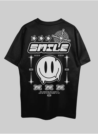 THREADCURRY Smile Oversized Drop Shoulder Cotton Loose Printed T-Shirt for Men - pzsku/Z181146D36464ADCF4C5EZ/45/_/1717995225/b9d3c88c-0c11-4b5f-9b74-3825af65c125
