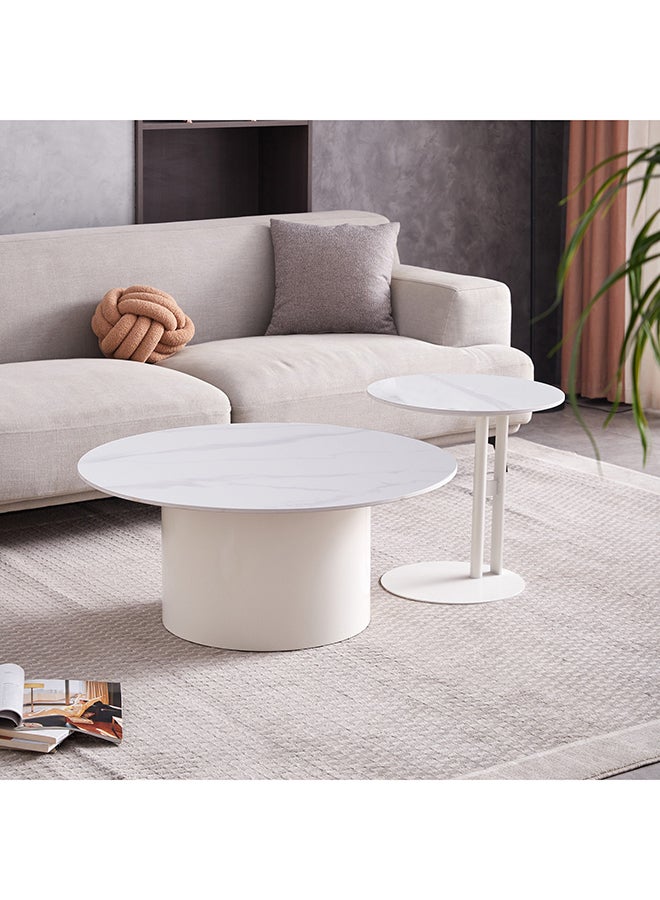 Home Box Stark 2-Piece Sintered Stone Coffee Table Set 90 x 40 x 90 cm  - Image 2