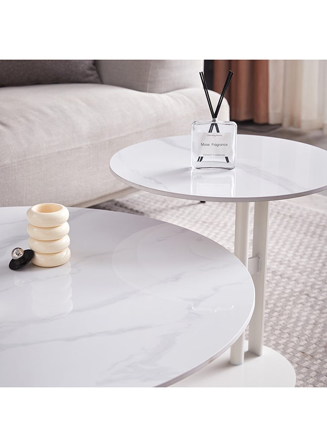 Home Box Stark 2-Piece Sintered Stone Coffee Table Set 90 x 40 x 90 cm  - Image 3