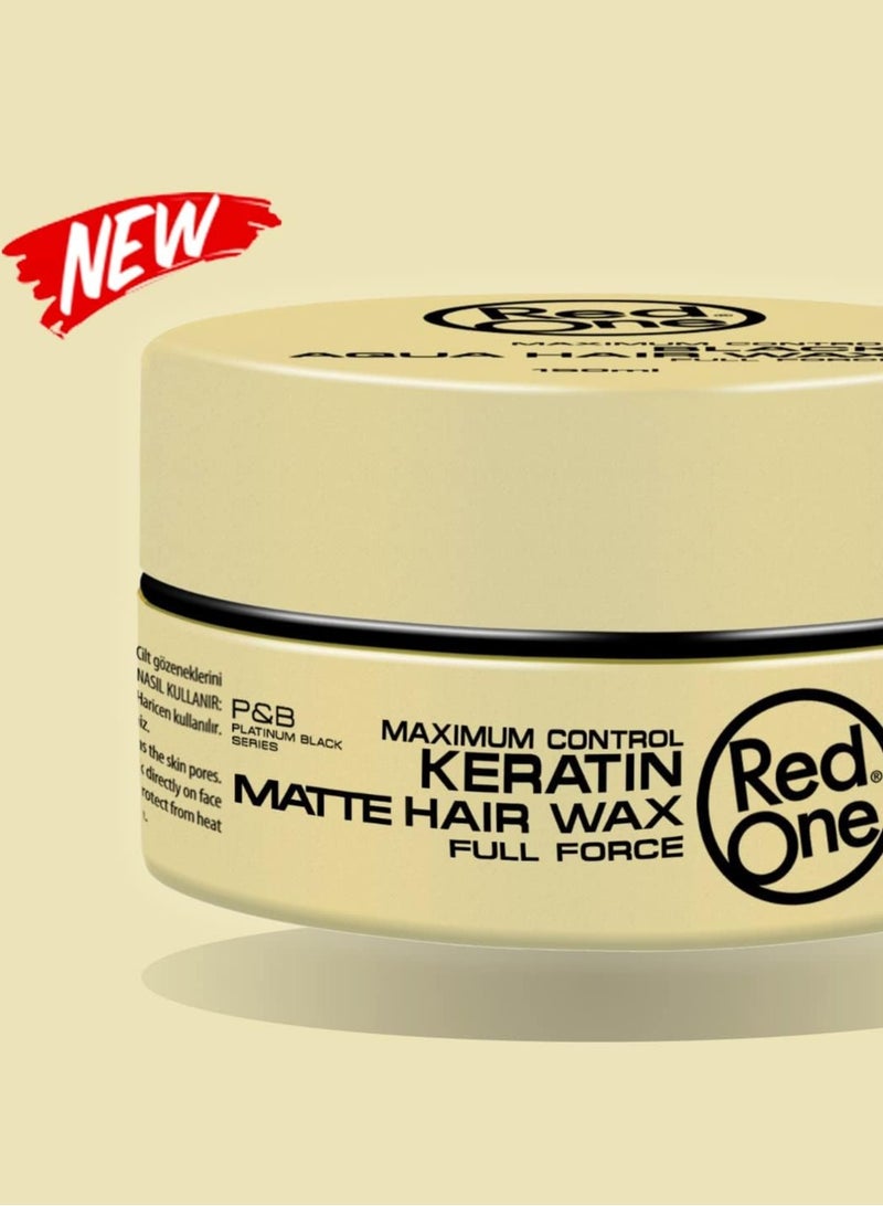 ريد ون شمع تصفيف الشعر ريد ون بالكيراتين 150 مل – تأثير غير لامع | تثبيت قوي | مناسب للرجال والنساء - Image 5