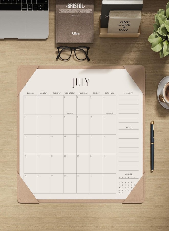 Jotsome Desk Calendar 2026 with Desktop Mat, Large Desk Pad Calendar From Now to December 2026 22x17 inch, Desk Blotter Calendar for Home Office and School, Easy Planning, Apricot - Image 5
