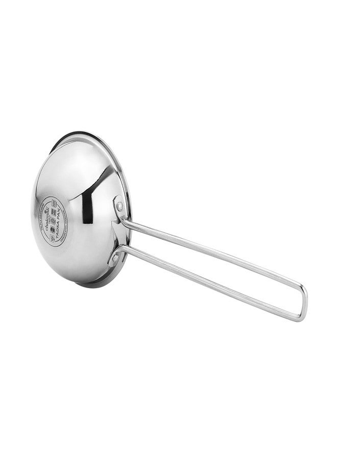 Chakmak Iroko Triply Stainless Steel Tadka Pan - 165 mm (Essential Tadka Pan for Indian Cooking) - Image 5