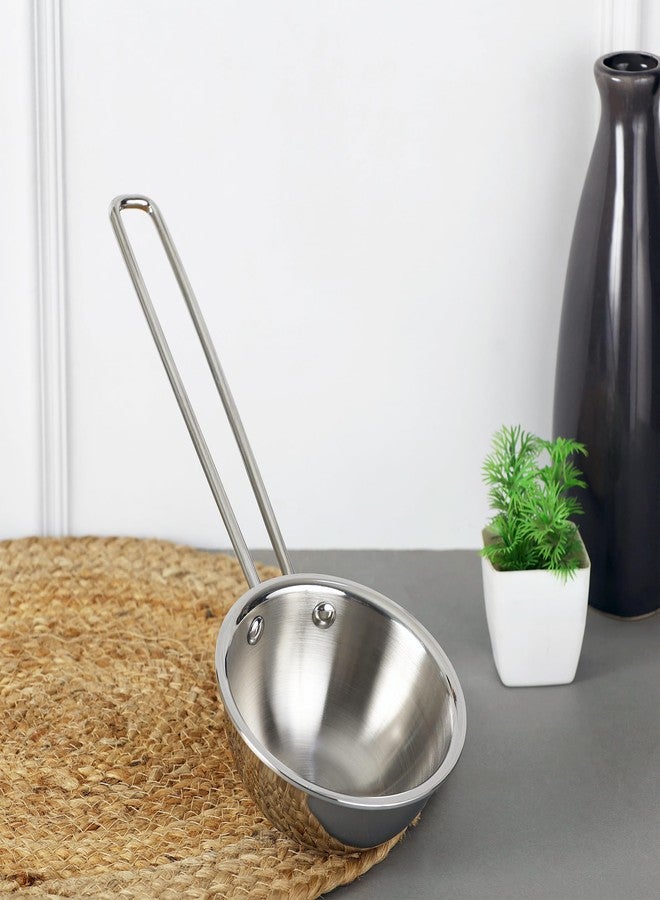 Chakmak Iroko Triply Stainless Steel Tadka Pan - 165 mm (Essential Tadka Pan for Indian Cooking) - Image 1