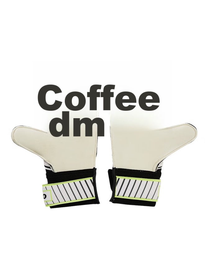 Vicleo Goalkeeper Gloves, Soccer Goalie Gloves For Adults, With Finger Protection, V321560, Fluorescent Green/black, Size 8 - Image 3