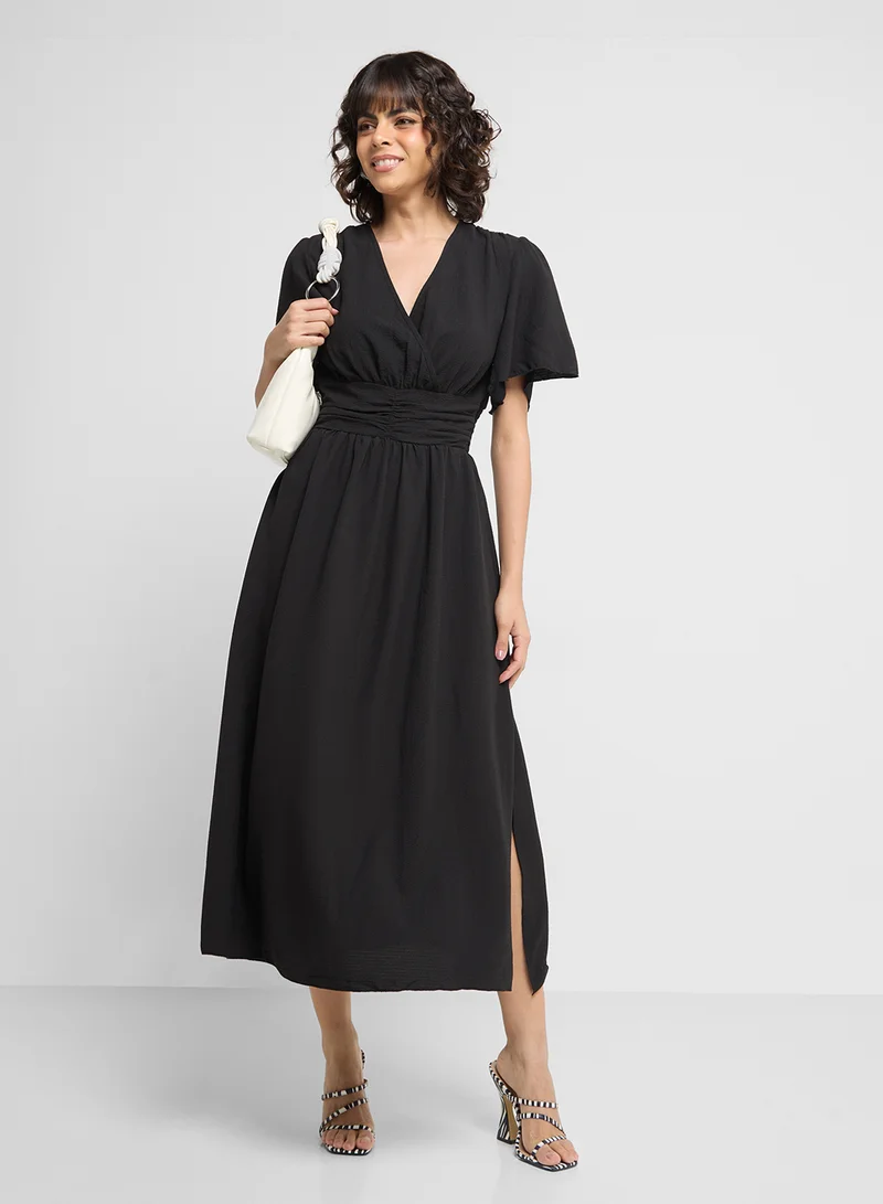 ايلا Ruched Waist Dress