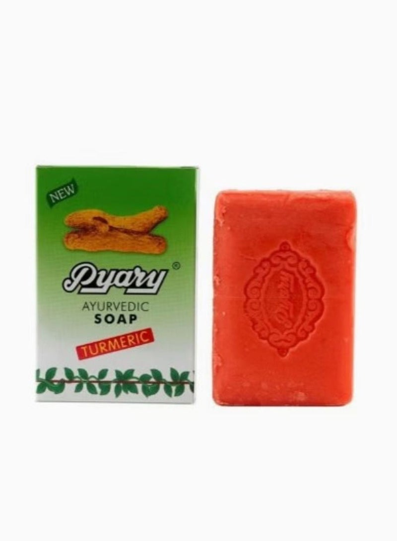 Pyary 4-Pack Ayurvedic Turmeric Soap - Image 2