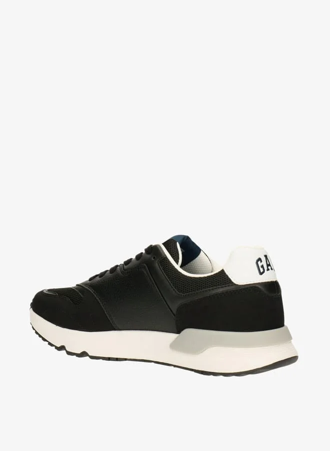 جاب Men's Logo Detailed Sneakers with Lace-Up Closure