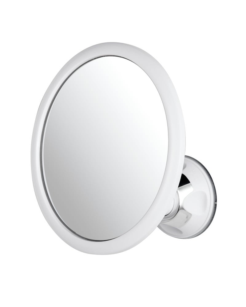 MIRRORVANA Anti Fog Mirror for Shower - Fogless, Shatterproof Shaving Mirror with 360° Swivel and Adjustable Suction Cup - 6.7" x 6.7" Round - Image 1