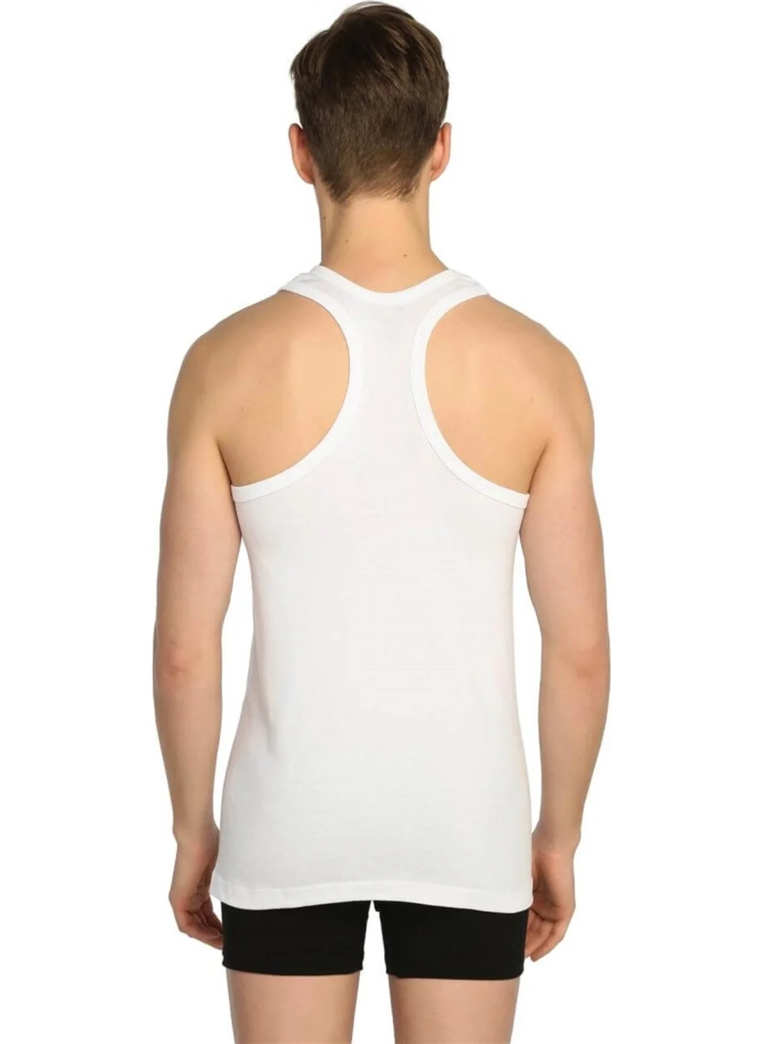 Tutku Ribana 6 Pack Cotton Men's Sports Undershirt