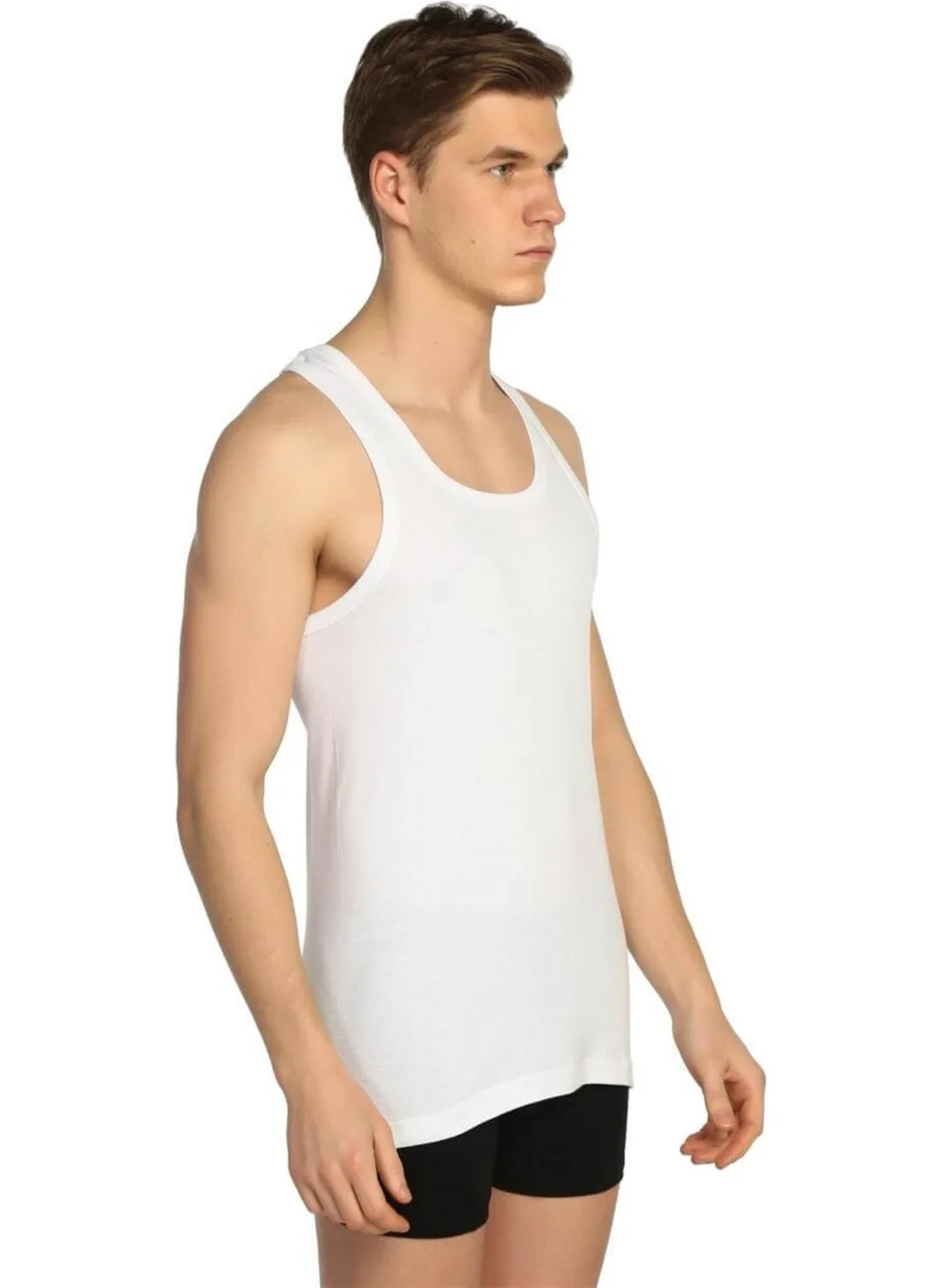 Tutku Ribana 6 Pack Cotton Men's Sports Undershirt