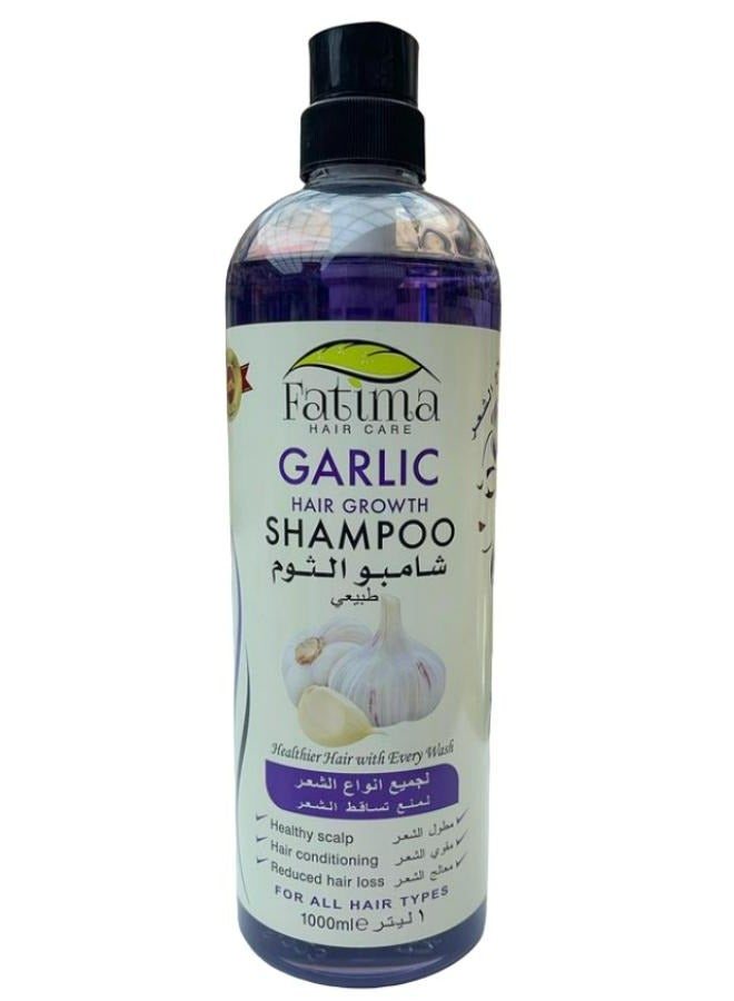 Natural Garlic Shampoo 1000 ML