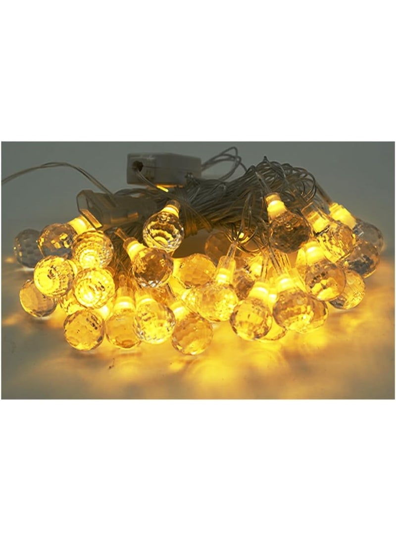 ALLTEC LED Decorative String Lights, Warm White, 5 Meter Long with 20 LED Lights, Indoor and Outdoor Decoration - Image 1