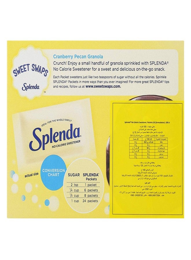 Splenda No Calorie Sweetener Value Pack, (10 Box X 100 sachets ) - Image 3
