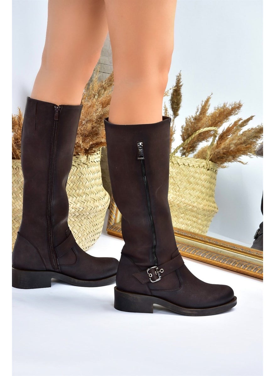 Fox Shoes - Brown Women's Boots E674270509 - Image 1