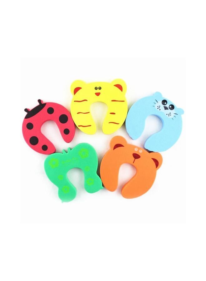 5-Piece Cartoon Animal Printed Door Locks Set - Image 2