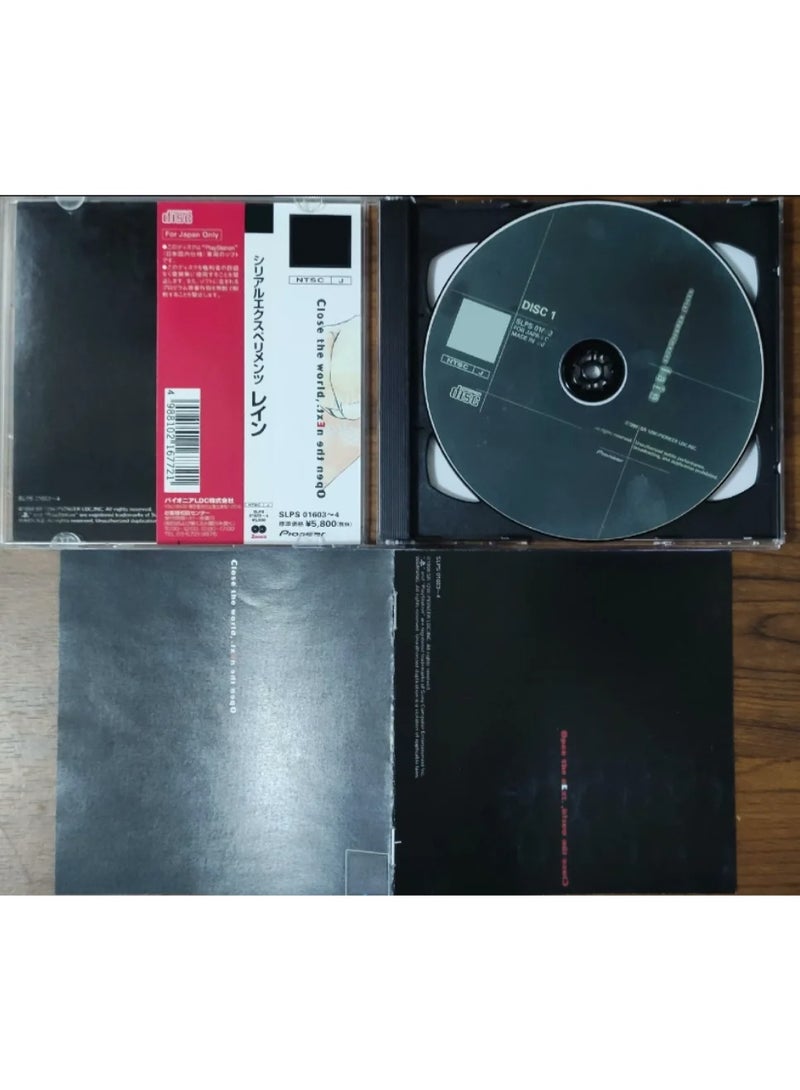 General lain console game disc box with manual and bonus disc, retro classic optical drive direct reading adaptation.  - Image 3