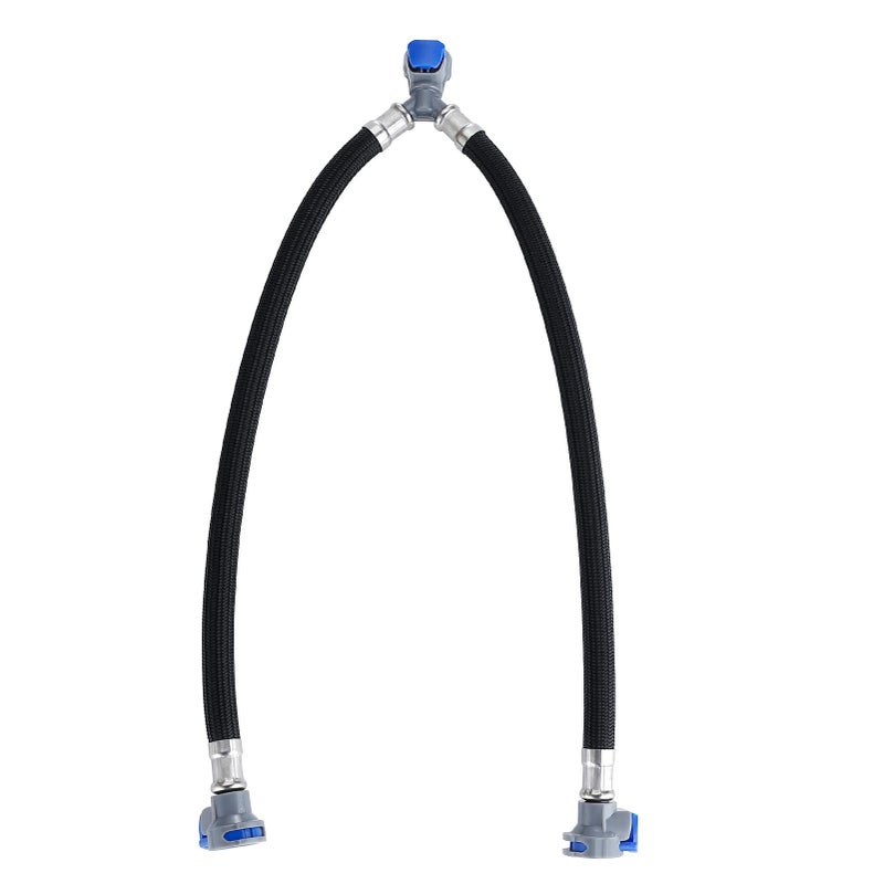 1575 Inch Extended Quick Connect Hose Hot Cold Water Mixer Line with Snapin Buckle for PARLOS Widespread Faucet Roman Tub Filler 2109301
